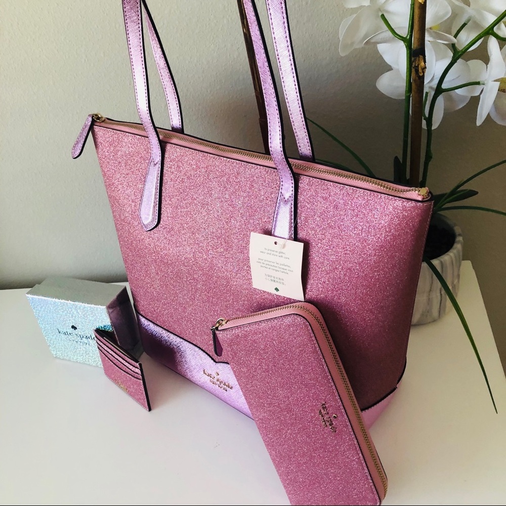 KATE SPADE LOLA LARGE TOTE, WALLET & CARDHOLDER - Picture 2 of 16